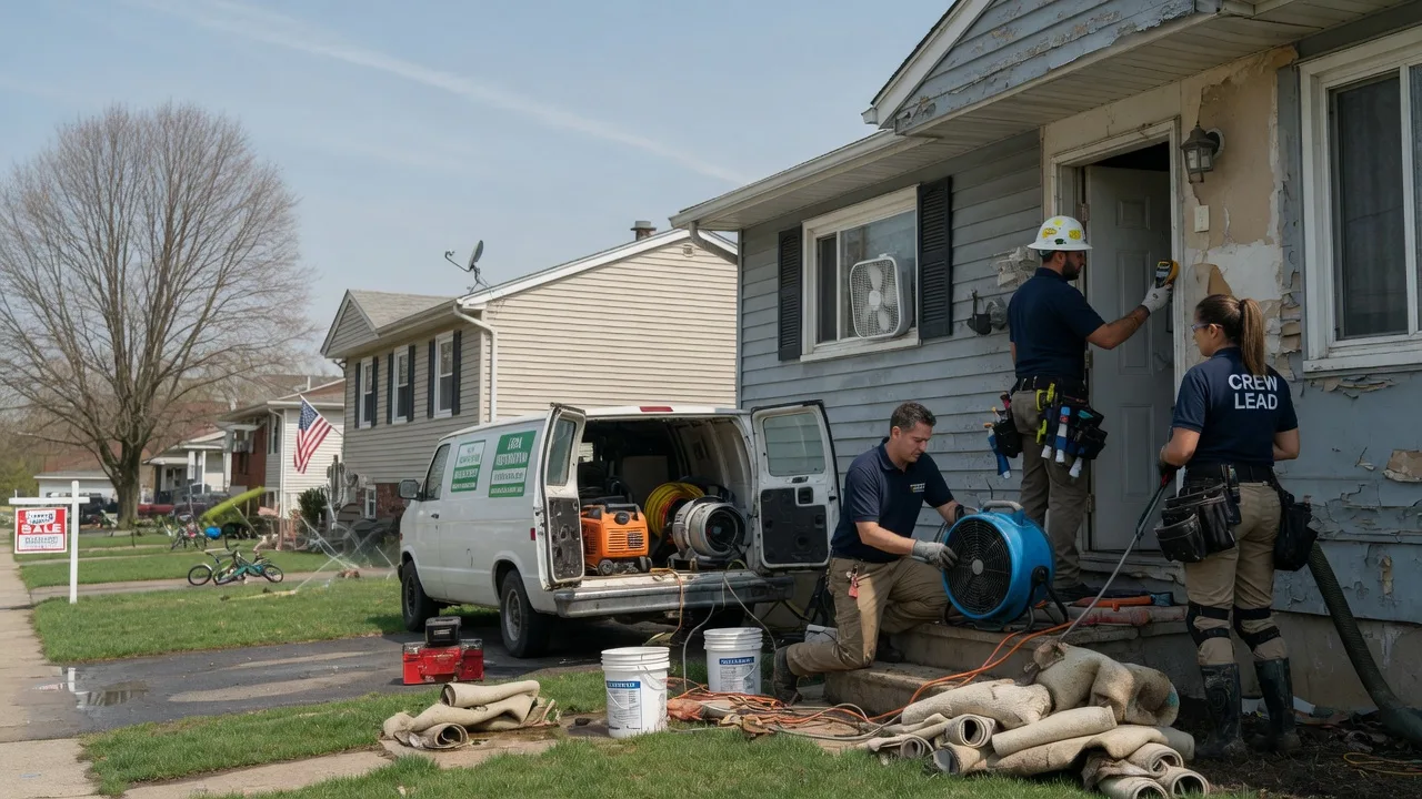 Flood Cleanup in Addison, MI near me